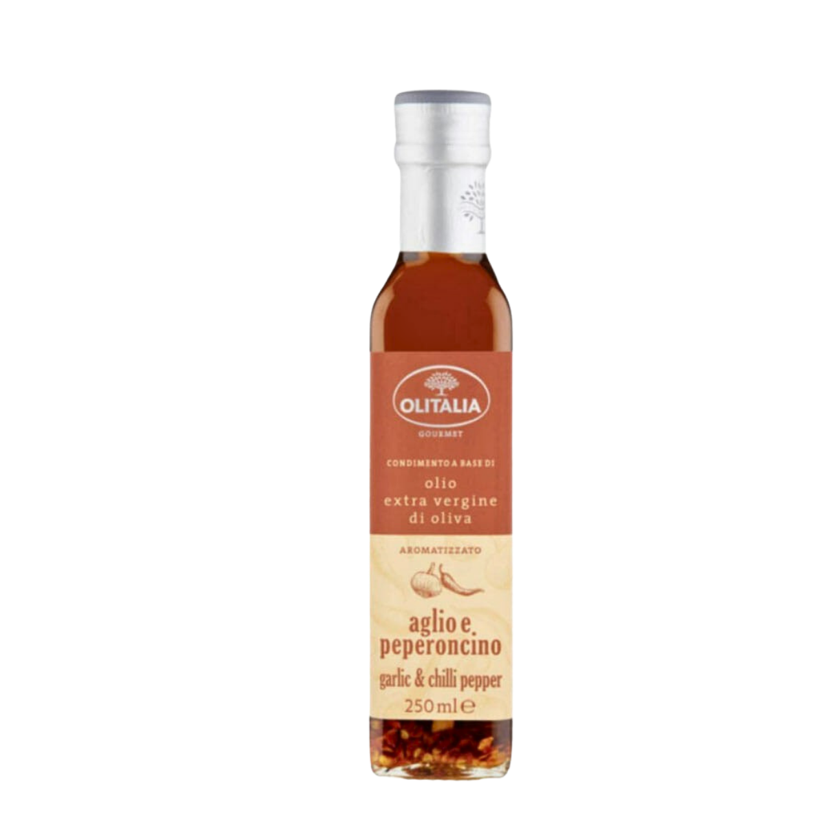 EVO con Ajo y Peperoncino, Olitalia (250 ml)