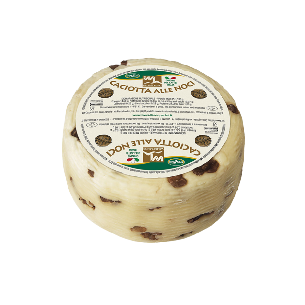 Caciotta Noci Valmetauro DOP