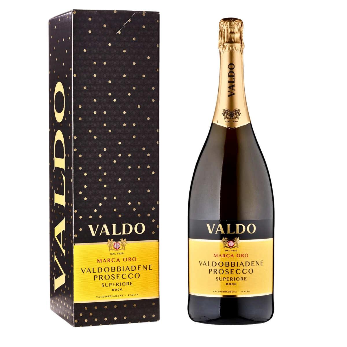 Prosecco Superiore DOCG con Caja (750 ml)
